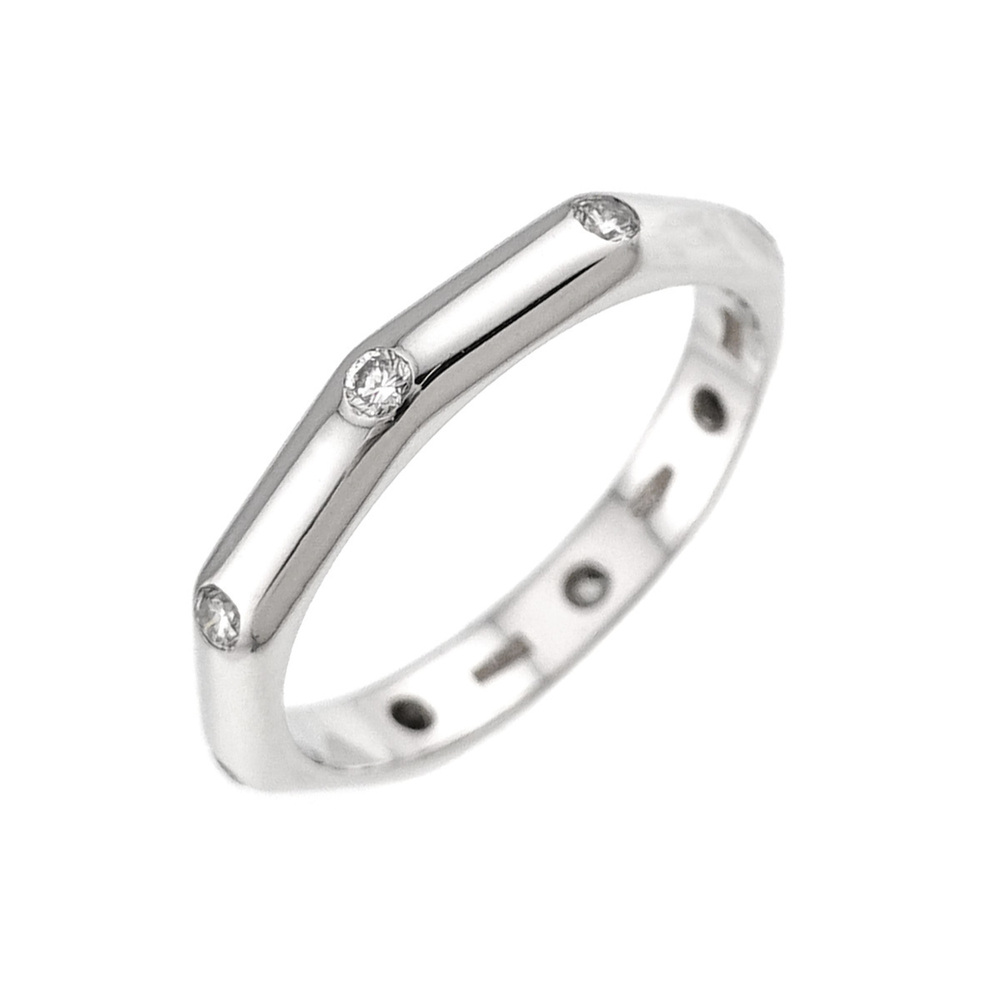 BVLGARI 18k Silver Diamond Ring